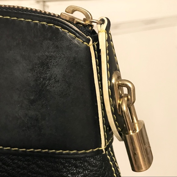 Louis Vuitton Suhali Noir Lockit PM Bag - Picture 7 of 14